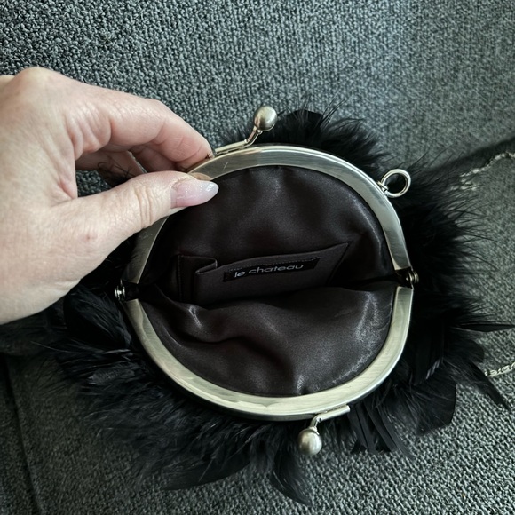 Feather evening bag - Picture 3 of 3